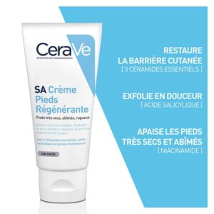 Cerave Crème Pieds Régénérante SA 88ml-1