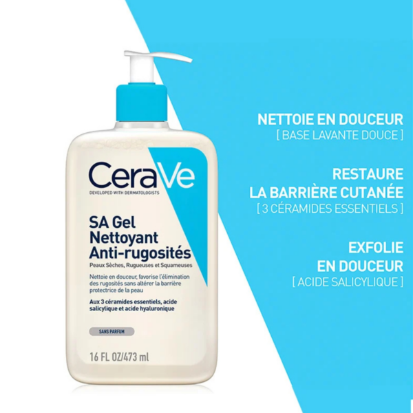 Cerave SA Gel Nettoyant Anti-Rugosités