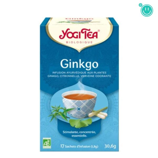 YOGI TEA Ginkgo Bio 17 Sachets