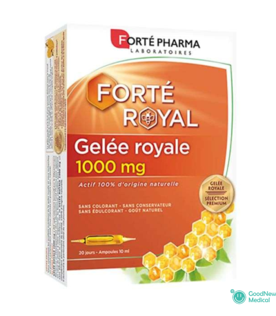 Forté pharma gelée royale 1000mg 20 ampoules - gnp