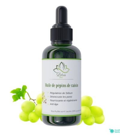 Huile de pépins de raisin bio