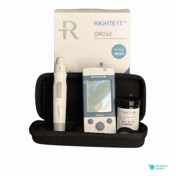 Bionime Rightest Wiz GM260 Glucomètre Lecteur de Glycémie