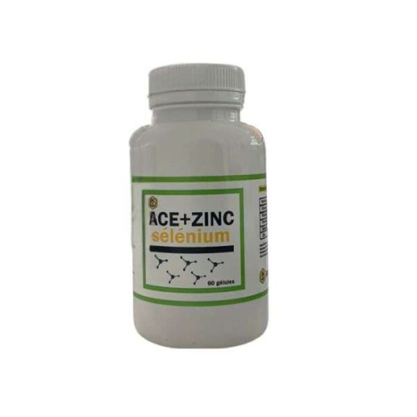 BC PHARMA ACE + ZINC SELENIUM 60 GELULES