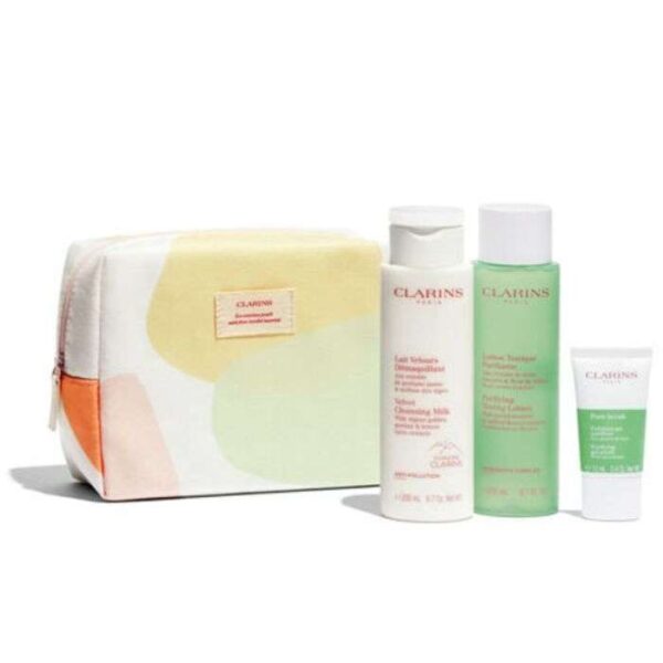 CLARINS LES ESSENTIELS DEMAQUILLAGE PEAUX MIXTES A GRASSES