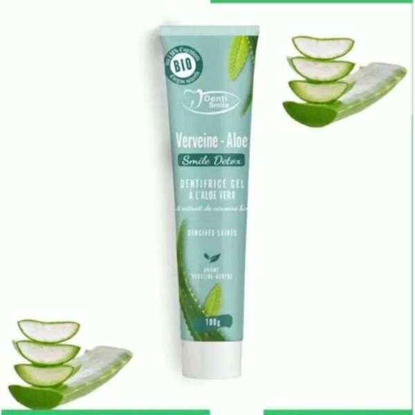 DENTI SMILE SMILE DETOX VERVEINE ALOE DENTIFRICE GEL /100G
