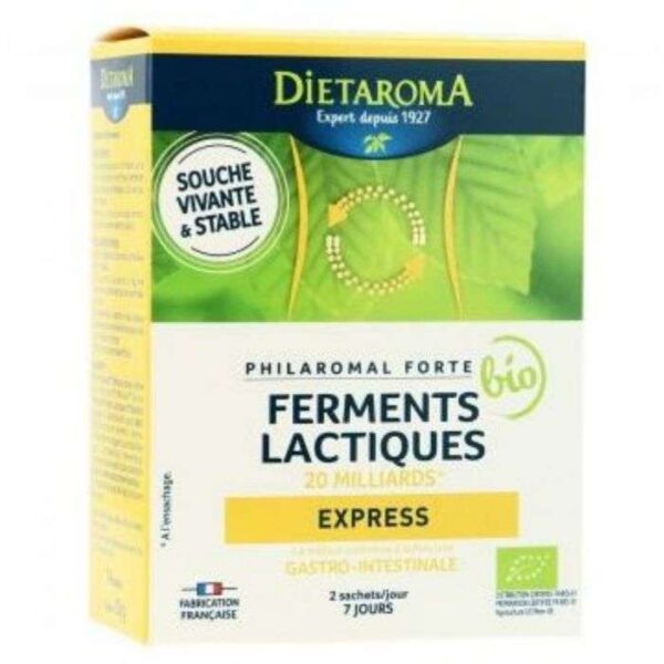 DIETAROMA PHILAROMAL FORTE FERMENTS LACTIQUES 14 SACHETS