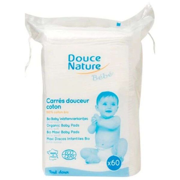 DOUCE NATURE CARRES DOUCEUR COTON BIO 60