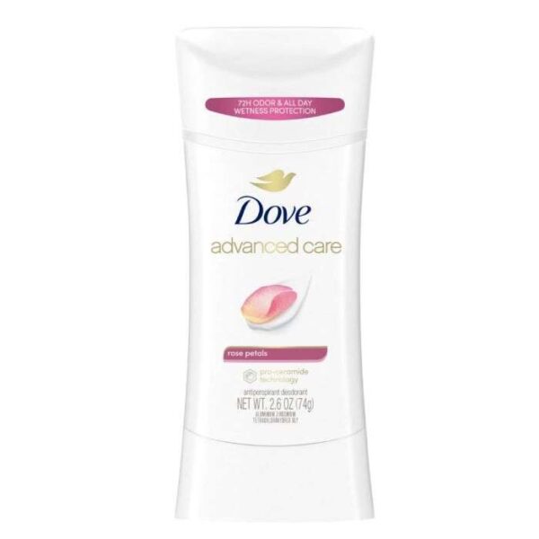 DOVE ADVANCED CARE ROSE PETALS 74 G 72H