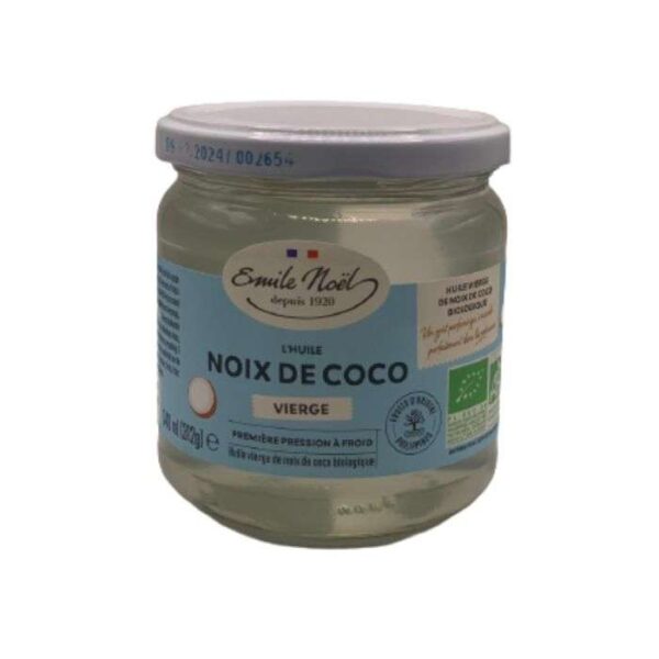 EMILE NOEL HUILE VIERGE DE NOIX DE COCO 340 ML