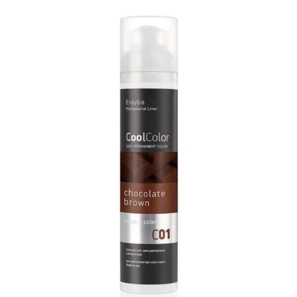 ERAYBA COOL COLOR C 01 CHOCOLAT NATURAL COLOR 100 ML