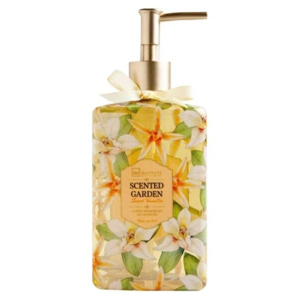 IDC INSTITUTE GEL DOUCHE PARFUME JARDIN VANILLE 780 ML