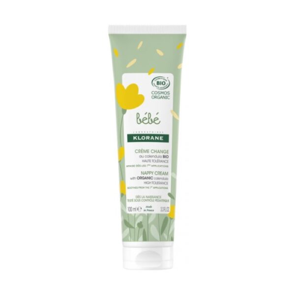 KLORANE BEBE CREME CHANGE HAUTE TOLERANCE 100 ML