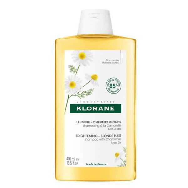 KLORANE SHAMPOOING A LA CAMOMILLE REFLETS BLONDS 400 ML