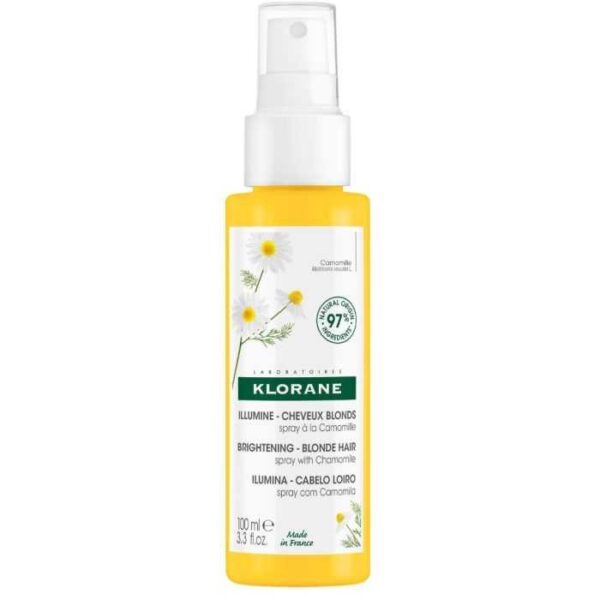 Spray à la camomille illumine cheveux blonds KLORANE 100 ml