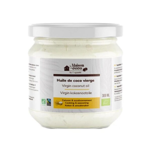 LA MAISON DU COCO HUILE DE COCO VIERGE 300 ML