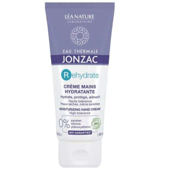 LEA NATURE EAU THERMALE JONZAC REHYDRATE CREME MAINS HYDRATANTE 50 ML