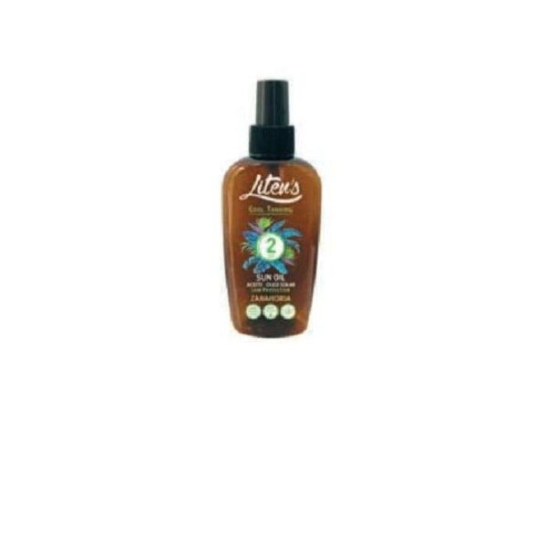 LITENS COOL TANNING HUILE SOLAIRE SPF 2 COCO 125ML