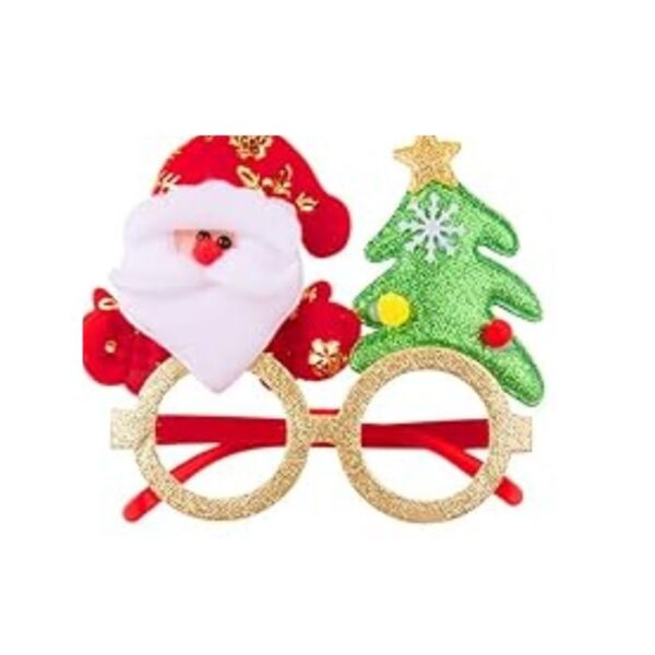 LUNETTE DE TETE NOEL PERE NOEL + SAPIN VERT
