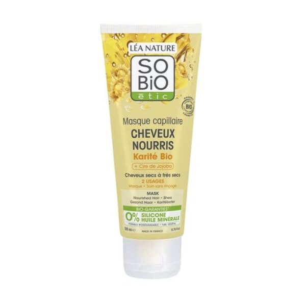 SO BIO MASQUE CAPILLAIRE CHEVEUX NOURRIS 200 ML