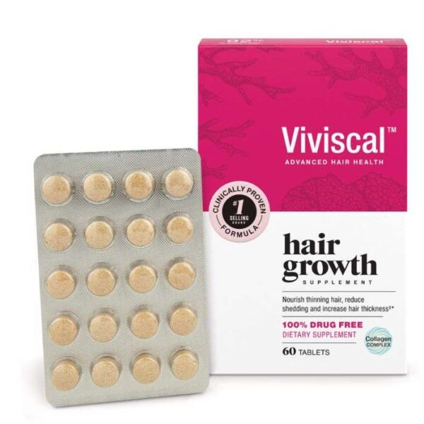 VIVISCAL COMPLEMENTS ALIMENTAIRES POUR CHEVEUX FEMMES 60 TABLETS