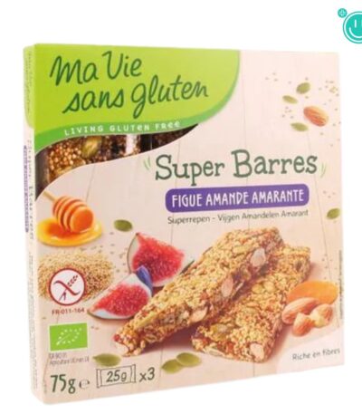 Ma Vie Sans Gluten Super Barres Figue Amande Amarante-gnp