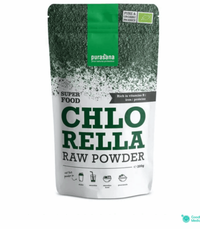 Purasana Chlorella Poudre 200G-gnp-marrakech
