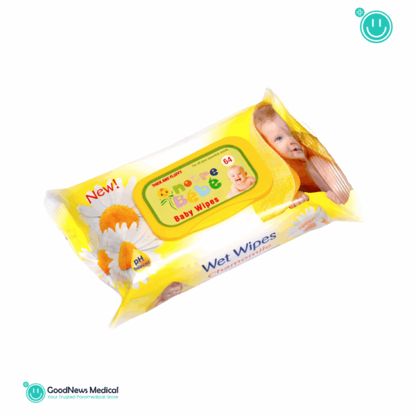 NOTRE BEBE LINGETTES A LA CAMOMILLE 64 UNITES