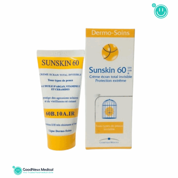 DERMO SOINS SUNSKIN 60 CREME ECRAN TOTAL 50 ML