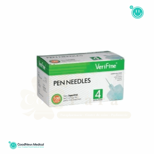 Aiguille insulin VERIFINE 4