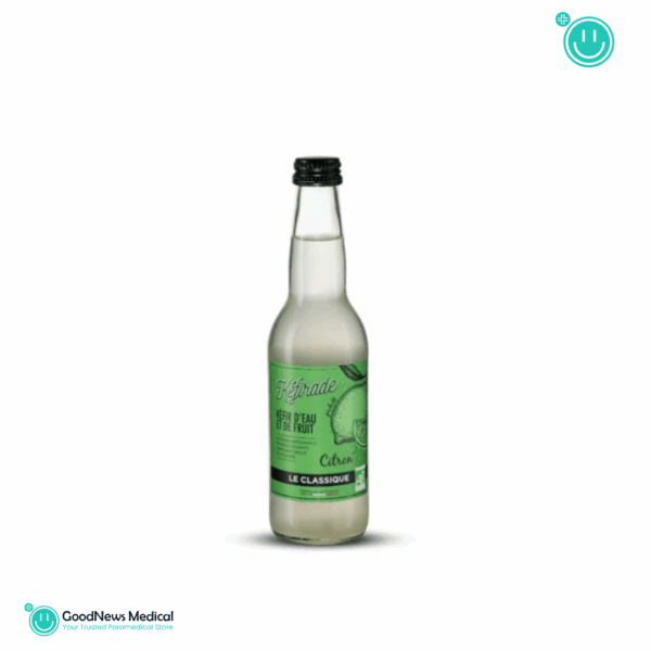 Kefire d'eau et fruit citron KEFIRADE ATELIER 330 ml