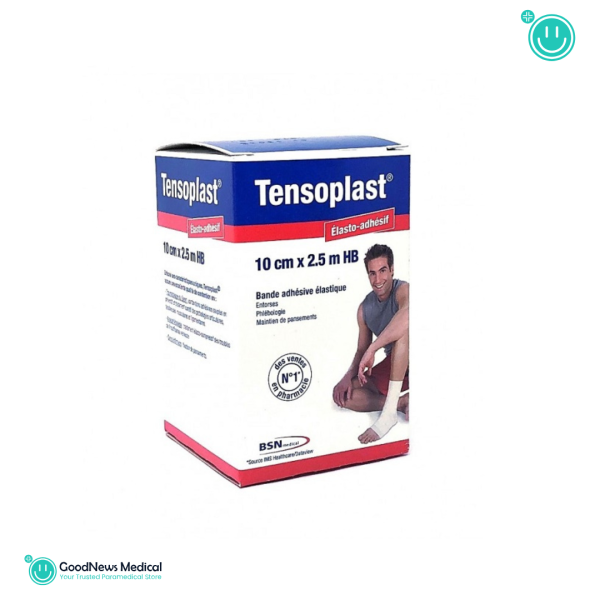 Tensoplast Bande Adhésive Elastique 10 cm x 2.5 m