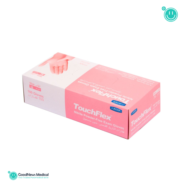Gant nitrile Rose Touchflex