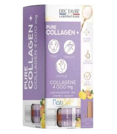 Eric Favre Pure Collagen+ Saveur Pêche Citron 150ml